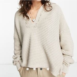 Free people Marlie pullover knit sweater small